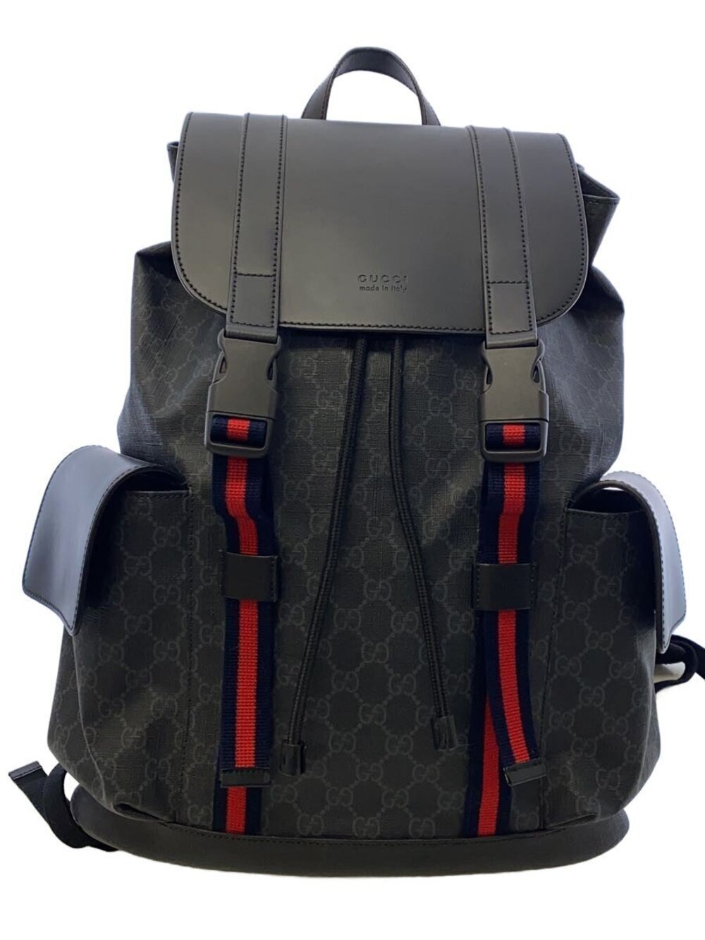 Gucci Backpack GG Supreme Black All over